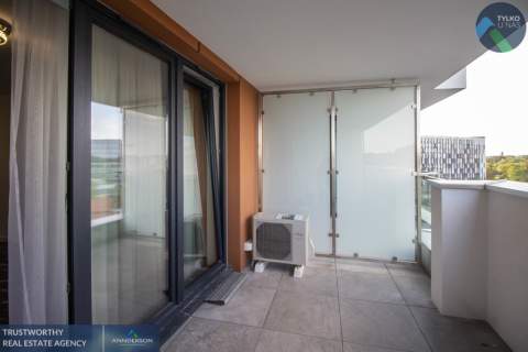 Apartament jednopokojowy, Wiślane Tarasy
