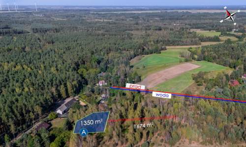 Duże działki Bystrzanowice gm. Janów