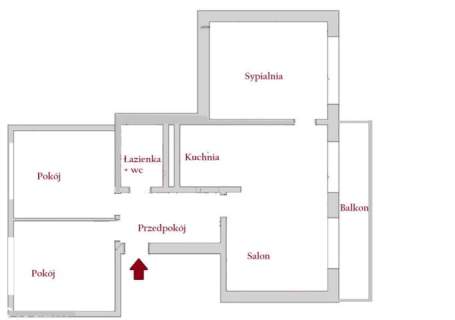 REZERWACJA - Katowice Koszutka 4 pok. - 70m2 balkon
