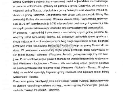 Michałów 2000 m2 budowlana