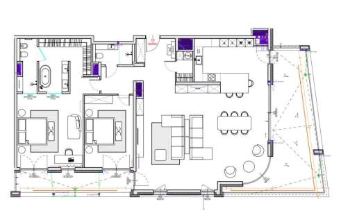 Wyjątkowy Apartament z Tarasem i Widokiem na Wisłę