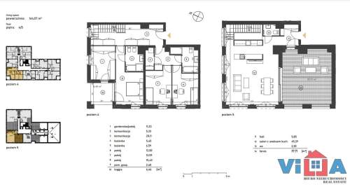 DWUPOZIOMOWY APARTAMENT Z TARASEM NA DACHU