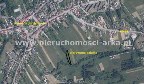 Działka budowlano-rolna w Jordanowie