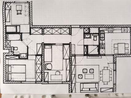 Mieszkanie 83 m 2 piwnice, strych