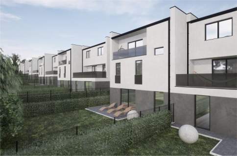 Dwupoziomowy apartament z ogrodem w Chwałęcicach