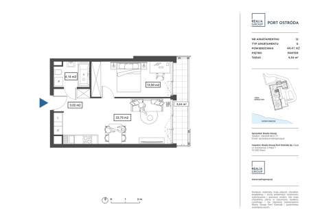 Gotowy do wprowadzenia apartament nad jeziorem