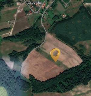 Działka Blisko jeziora Dąbrowa Wielka