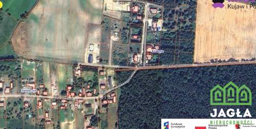 Kruszyn gm.Sicienko 1605m2, 7km Bydgoszcz WZ