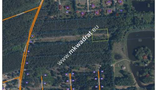 Piękna działka otoczona lasem 2 316 m2, Czarny las