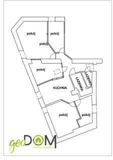 5-pokojowe mieszkanie w Centrum...