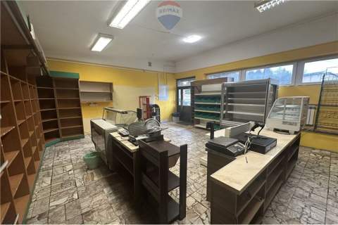 Lokal handlowo-usługowy wolnostojący z parkingiem