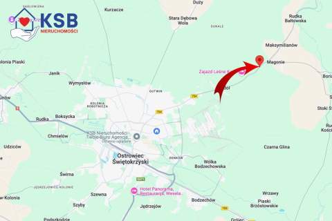 Ustawna działka - Sudół 1124m2