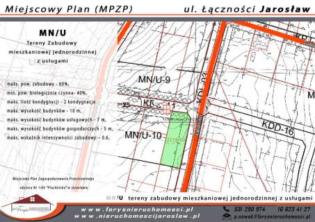 Działka budowlana /ul.Łączności Jarosław