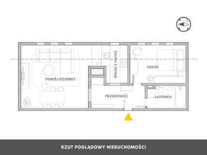 Wysokie 2-pokojowe mieszkanie w Kołobrzegu OD RĘKI