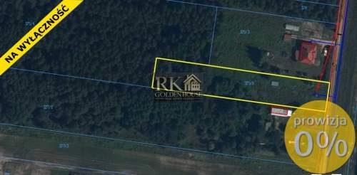 Działka rolna- budowlana 3000m2 Gołąbek gm Skórzec