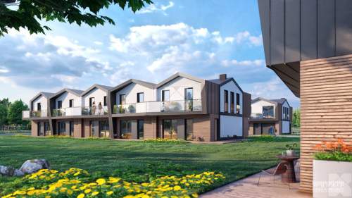 Szeregówka Słocina 113,68 m2 Garaż Taras Ogródek