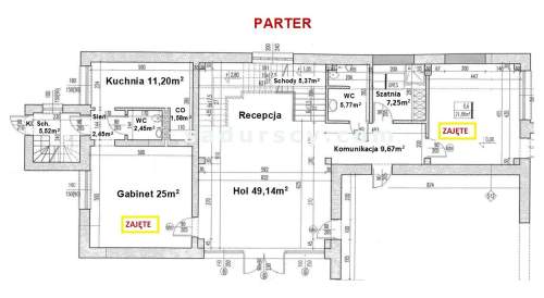 Biuro do wynajęcia, 112,44 m2, Piaseczno