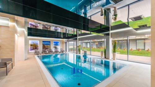 2- pokojowy Apartament z basenem 400m od plaży