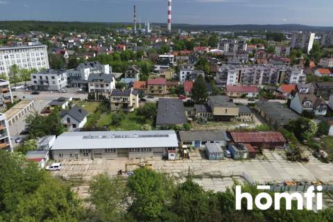 Działka 3400m z halą i powierzchnią biurową