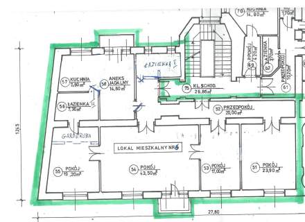 PL/ENG Mieszkanie ok. 160 m2- centrum