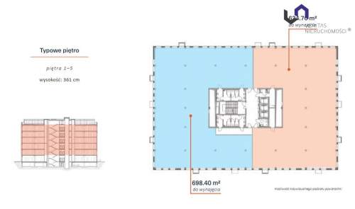 Biuro do wynajęcia, 992,1 m2, Katowice