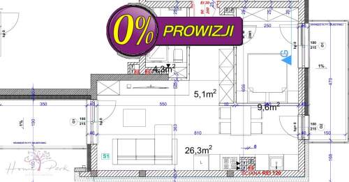 Mieszkanie w stanie deweloperskim na Dąbrowie Łódź