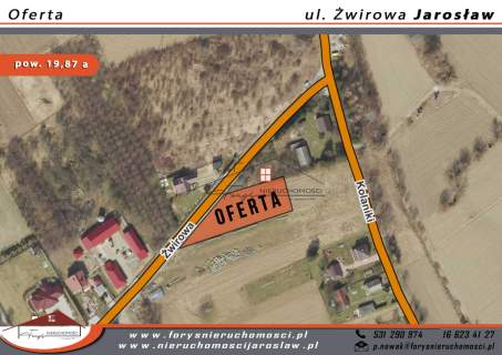 Sprzedam działkę budowlaną/ Jarosław