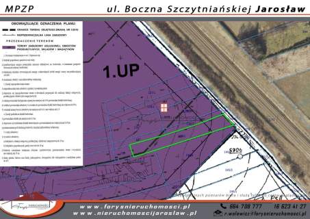Sprzedam działkę na terenach usługowych/Jarosław