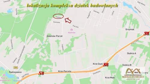 działka w środku kompleksu leśnego 29 km od W-wy 