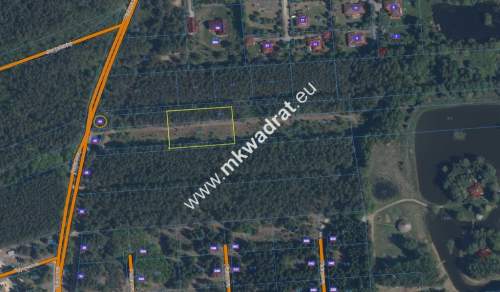 Piękna działka otoczona lasem, Czarny las 2497m2