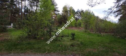 Piękna działka otoczona lasem 2 316 m2, Czarny las