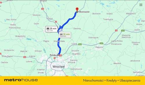 Skoroszów - działka budowlana. Super lokalizacja.