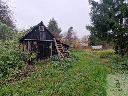 Dom i działka/600m od jeziora/Łącko/Jarosławiec