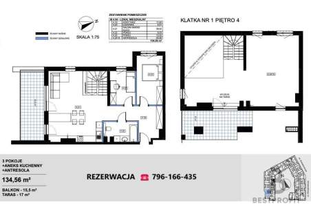 Apartament dwupoziomowy Słupsk ul. Kniaziewicza