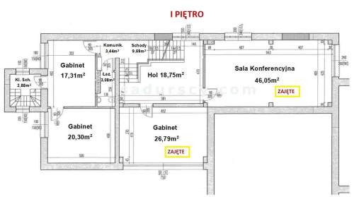 Biuro do wynajęcia, 112,44 m2, Piaseczno