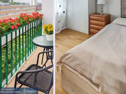 Trzy pokoje, balkon, po remoncie/Krowodrza