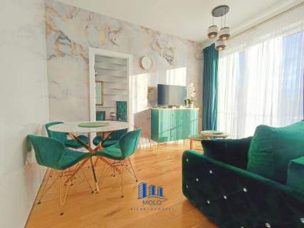 2-pokojowy apartament z klimatyzacją przy Porcie