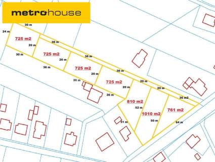 Fenomenalna parcela budowlana - 810 m2 