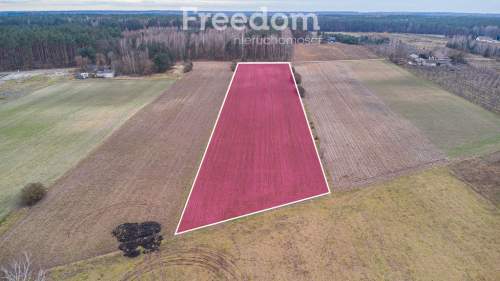 Piękna działka 1,05 ha Chudolipie gm. Mszczonów
