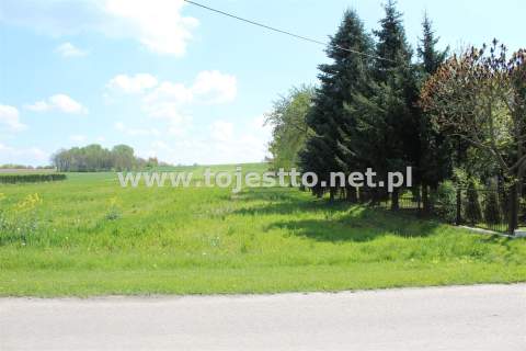 GRÓDEK, działka zabudowana 1700m2, dom budynki