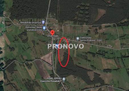Działki budowlane Uniemyśl