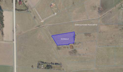 Działka 3200m2 pod zabudowę jednorodzinną