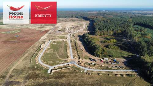 Działki budowlane 2,5km od morza. Sprawdź ofertę.