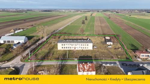 Budynek z projektem pod dom opieki