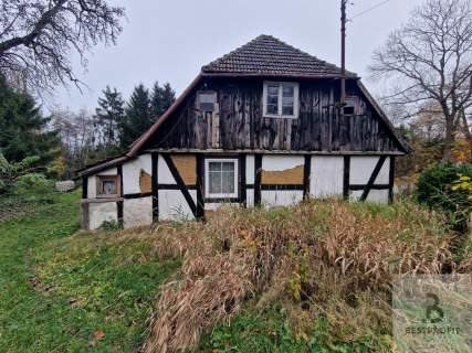 Dom i działka/600m od jeziora/Łącko/Jarosławiec