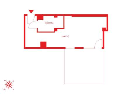 Mieszkanie na sprzedaż, 28,06 m2, Gdańsk