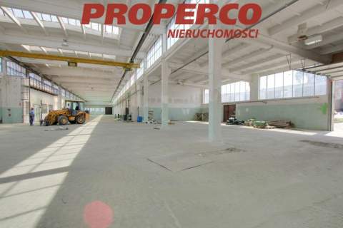 Hala z suwnicą 3t., pow. 1146m2, Kielce