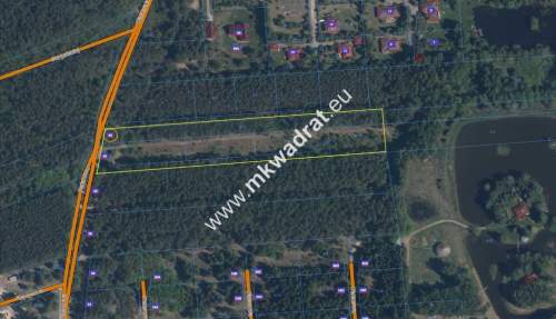 Piękne działki otoczone lasem Czarny las 11 813m2