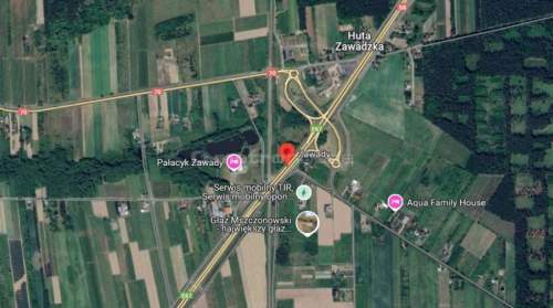 Działka budowlana na sprzedaż, 4000 m2, Zawady