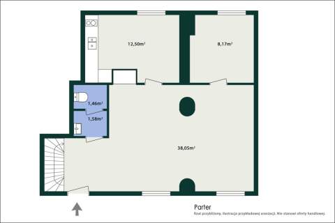 Jedyny taki loft /Praga Północ / metro